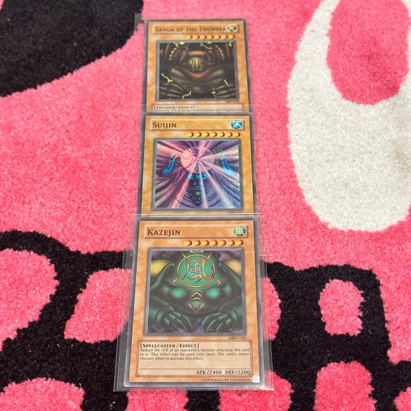 Sanga of the Thunder, Suijin, Kazejin - Yu-Gi-Oh! Metal Raiders Bundle - Picture 4 of 10